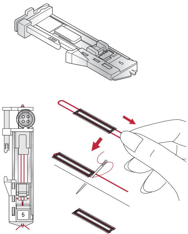 PFAFF ELEMENT C1105 - Ojal ribeteado - 1
