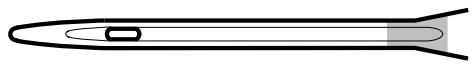 PFAFF ELEMENT C1105 - Aguja lanceolada - 2
