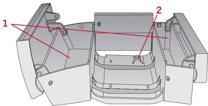 PFAFF ELEMENT C1105 - Caja de accesorios - 1