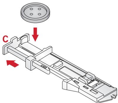 PFAFF ELEMENT C1105 - Prensatelas para ojal de un paso 5 - 3