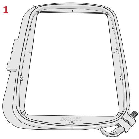 PFAFF ELEMENT C1105 - Aro incluido - 1