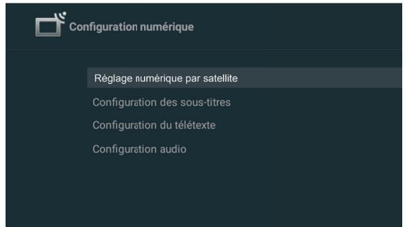 ESSENTIELB 50UHD-5010  -  55UHD-5010 - RéGLAGE AVEC LE SATELLITE - 1
