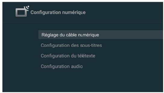 ESSENTIELB 50UHD-5010  -  55UHD-5010 - RéGLAGE AVEC LE CÂBLE - 1