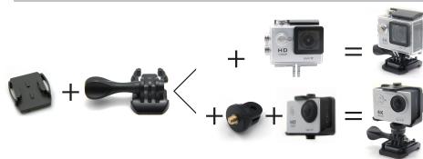 EASYPIX GOXTREME ENDURANCE - CONNECTER VOTRE APPAREIL PHOTO - 3