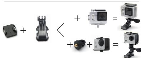 EASYPIX GOXTREME ENDURANCE - CONNECTER VOTRE APPAREIL PHOTO - 4