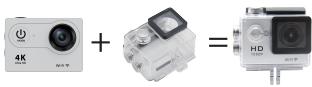 EASYPIX GOXTREME ENDURANCE - CONNECTER VOTRE APPAREIL PHOTO - 1