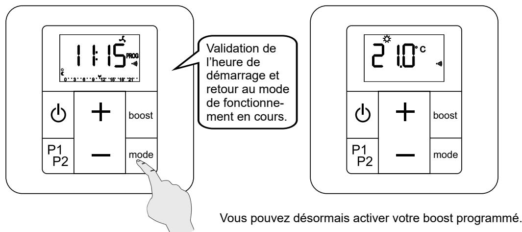 ACOVA FASSANE TMXP - Utilisation du BOOST programme - 3