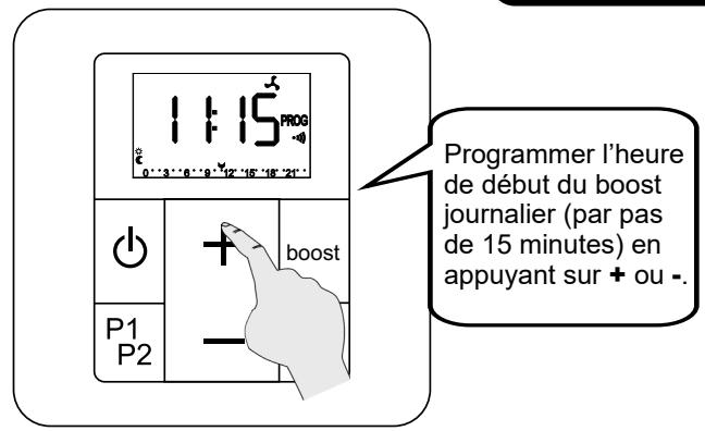 ACOVA FASSANE TMXP - Utilisation du BOOST programme - 2