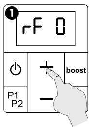 ACOVA FASSANE TMXP - B) procédure avec la commande à distance : - 1