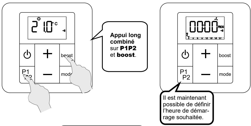 ACOVA FASSANE TMXP - Utilisation du BOOST programme - 1