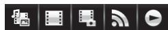 ERICSSON VIVAZ - Barre d'affichage des vidés - 1