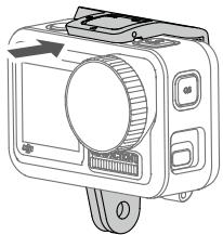 DJI OSMO ACTION - Fixation de la batterie - 1