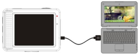 DENVER ACT-5002 - Batterie lithium intégrée rechargeable - 1