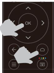 ESSENTIELB 43UHD-A8000  -  50UHD-A8000 -  55UHD-A8000 - COUPLER LA TÉLECOMMANDE BLUETOOTH* AVEC LE TÉLÉVISEUR - 1