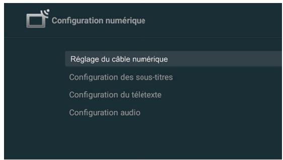 ESSENTIELB 43UHD-A8000  -  50UHD-A8000 -  55UHD-A8000 - RéGLAGE AVEC LE CÂBLE - 1