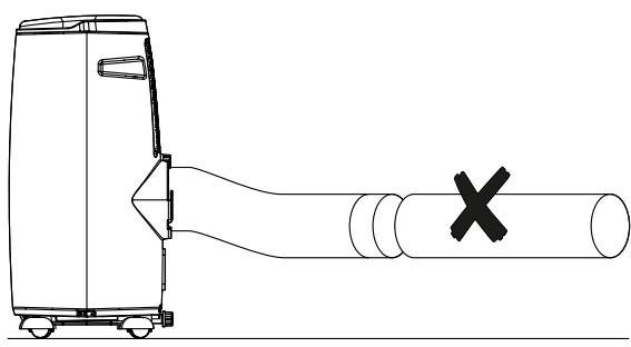 TROTEC PAC 3800 S - Évacuation de l'air de sortie - 5