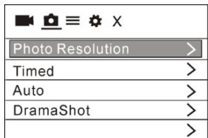 DENVER ACK-8060W - Utilisation des menus - 2