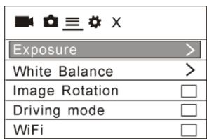 DENVER ACK-8060W - Utilisation des menus - 4