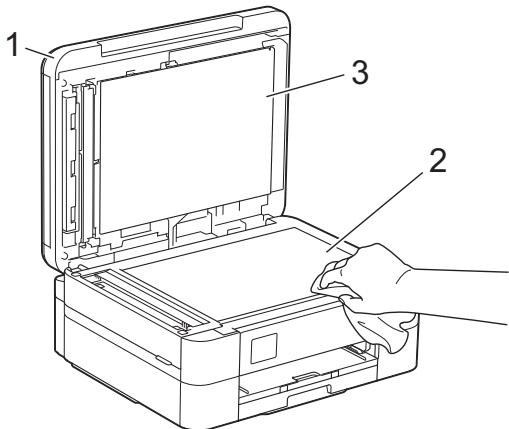 BROTHER DCP J1050DW - Nettoyer le scanner - 1