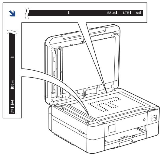 BROTHER DCP J1050DW - Formats de document pris en charge - 2