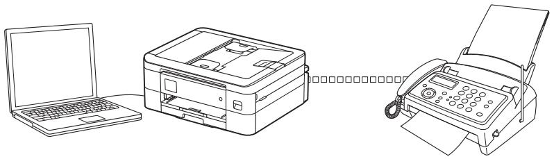 BROTHER DCP J1050DW - Présentation de pc-fax (windows) - 1