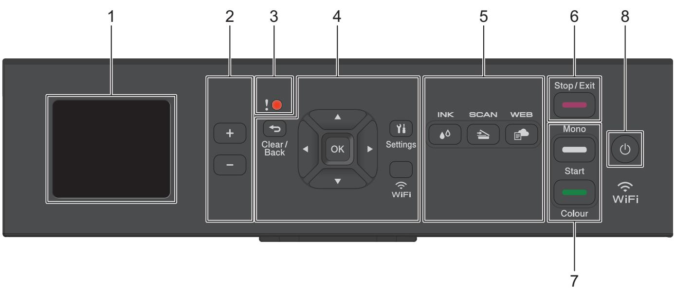 BROTHER DCP J1050DW - DCP-J1050DW - 1