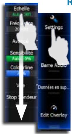 LOWRANCE GPS8-GEN2 - Mise en pause du sondeur - 1