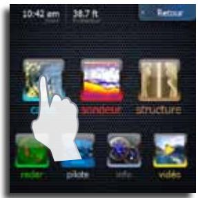 LOWRANCE GPS8-GEN2 - Vue d'ensemble de la page - 1