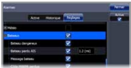 LOWRANCE GPS8-GEN2 - Alarmes du bateau - 1