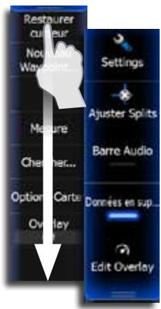 LOWRANCE GPS8-GEN2 - Sélection de la fenêtre active - 2