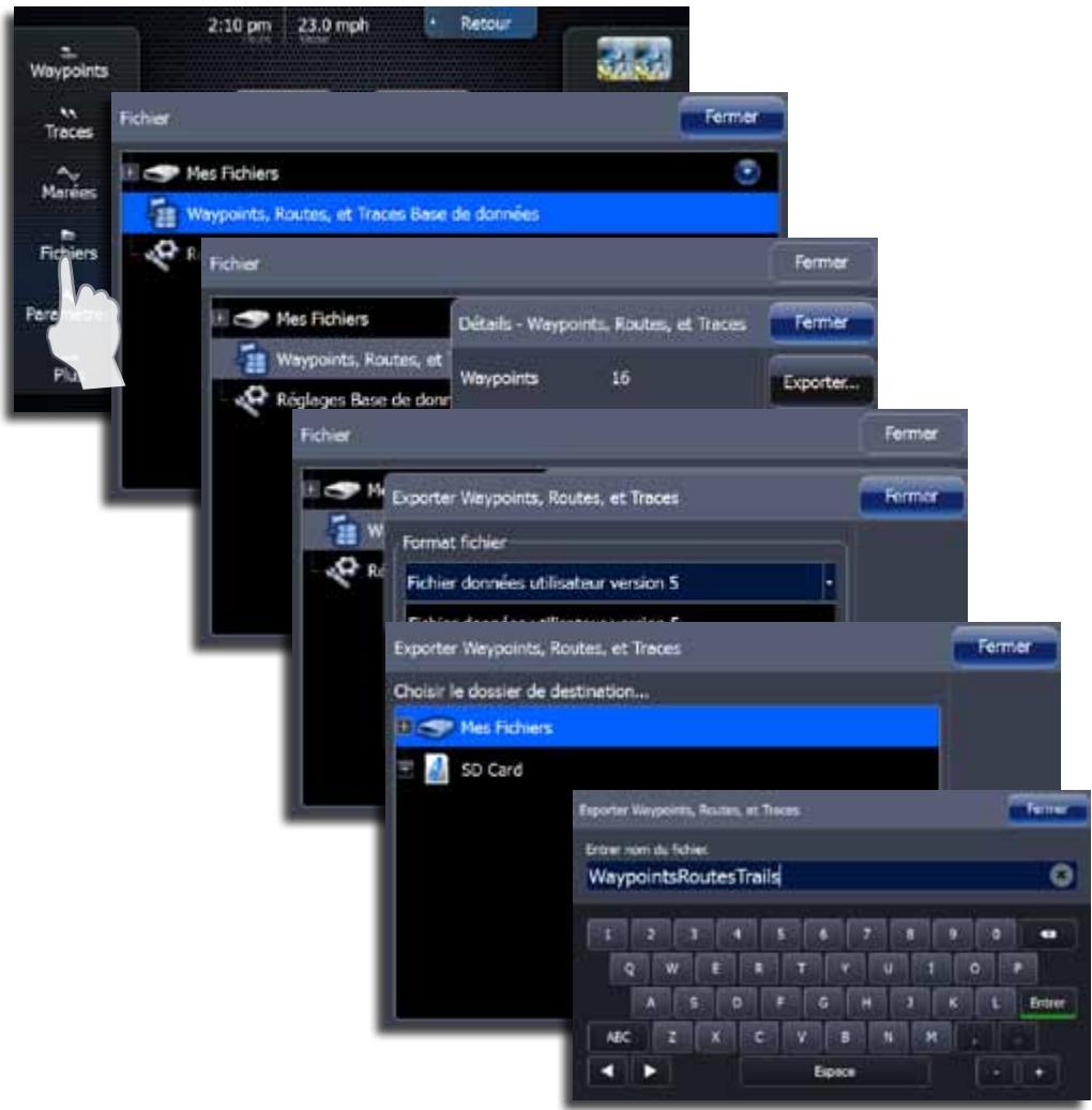 LOWRANCE GPS8-GEN2 - Sauvegarde des données de votre système - 1