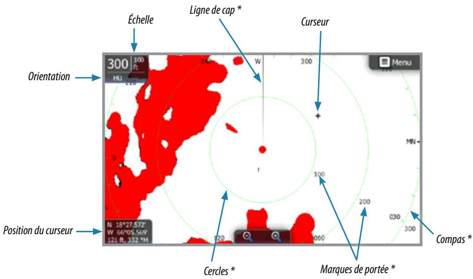 LOWRANCE GPS8-GEN2 - Utilisation du radar (en option) - 1
