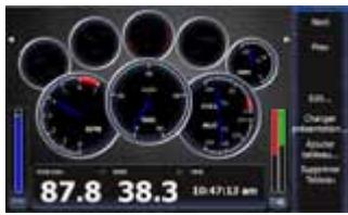 LOWRANCE GPS8-GEN2 - Les tableaux de bord - 1