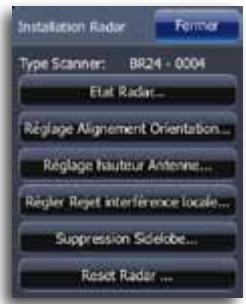 LOWRANCE GPS8-GEN2 - Superposition du radar - 1