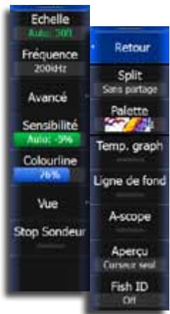 LOWRANCE GPS8-GEN2 - Réglage des paramètres Sensibilité et Colourline - 1