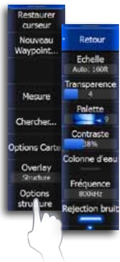 LOWRANCE GPS8-GEN2 - Options structure - 1
