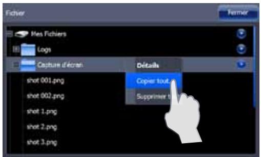 LOWRANCE GPS8-GEN2 - Copier tous les fichiers - 1