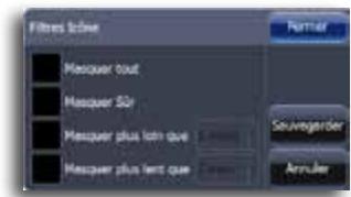 LOWRANCE GPS8-GEN2 - Filtrage des cibles - 1