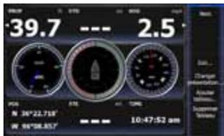 LOWRANCE GPS8-GEN2 - Les tableaux de bord - 2