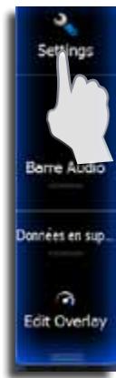 LOWRANCE GPS8-GEN2 - Boite de dialogue Paramètres - 1