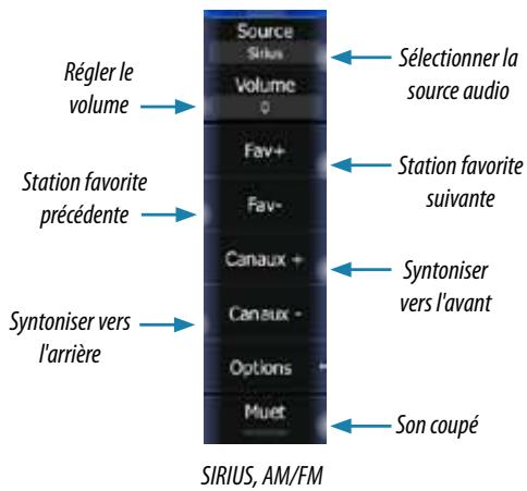LOWRANCE GPS8-GEN2 - Commandes audio - 1