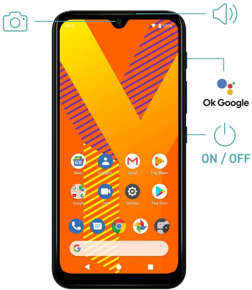 WIKO Y62 - Getting to Know Your Phone - 4