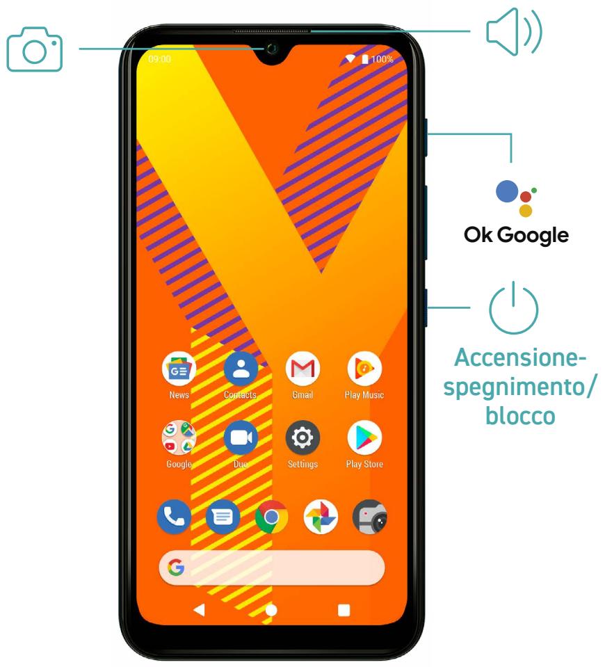 WIKO Y62 - Componenti del disposativo - 4