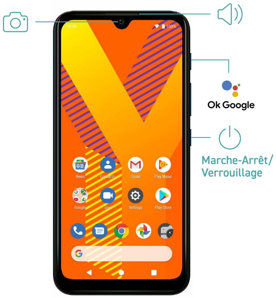 WIKO Y62 - Contenu du coffret : - 4