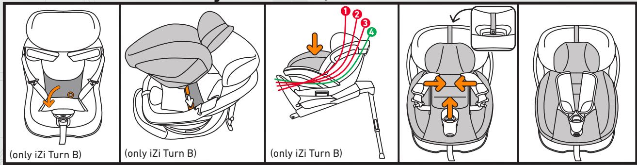 BESAFE IZI TURN B - Installation baby shell (only iZi Twist B and iZi Turn B) - 1