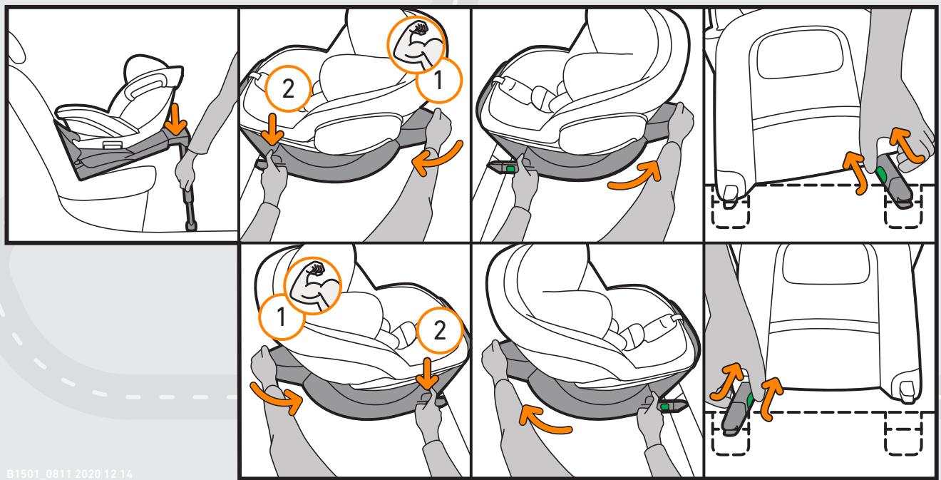 BESAFE IZI TURN B - De-installation - 1