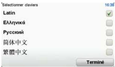 TOMTOM XL FRANCE CLASSIC - Préférences de clavier - 1