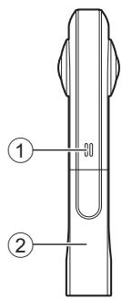 RICOH THETA X - Names of Parts - 1