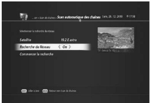 HUMAX TN5000HD - Recherche automatique - 1