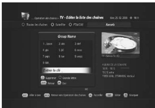 HUMAX TN5000HD - Liste des chaînes - 2